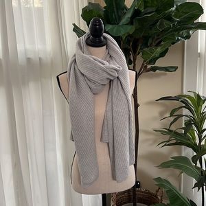 NEW Margaret O'Leary Cashmere Throw Blanket / Shawl 100% Cashmere